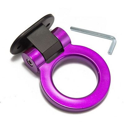 Univerzálne háky na prívesy do auta, nálepky, dekorácia, zadná predná časť auta, pripevnenie pretekárskeho krúžku na príves, ťažný hák s kľúčmi