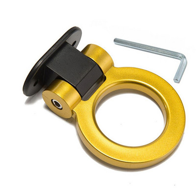 Univerzálne háky na prívesy do auta, nálepky, dekorácia, zadná predná časť auta, pripevnenie pretekárskeho krúžku na príves, ťažný hák s kľúčmi