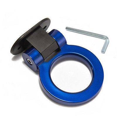 Univerzálne háky na prívesy do auta, nálepky, dekorácia, zadná predná časť auta, pripevnenie pretekárskeho krúžku na príves, ťažný hák s kľúčmi