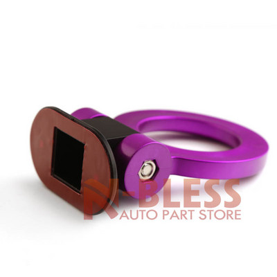 Plastic ABS cârlig remorcă mașină tracțiune inel rotund bare de tractare cârlig remorcă decorare universal