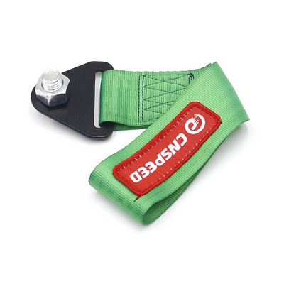 Ťažný popruh CNSPEED Vysokokvalitný ťažný popruh pre pretekárske autá, ťažné laná, ťažné tyče s háčikmi a maticami YC101109