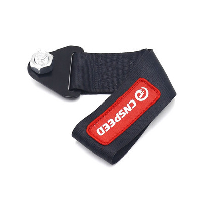 Ťažný popruh CNSPEED Vysokokvalitný ťažný popruh pre pretekárske autá, ťažné laná, ťažné tyče s háčikmi a maticami YC101109