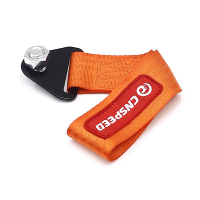 Ťažný popruh CNSPEED Vysokokvalitný ťažný popruh pre pretekárske autá, ťažné laná, ťažné tyče s háčikmi a maticami YC101109