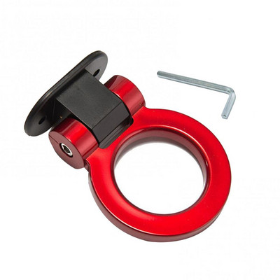 Nou stil de mașină cârlige remorcă autocolant decorare mașină auto spate remorcă față simulare inel de curse cârlig de remorcare vehicul