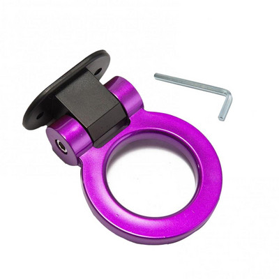 Nou stil de mașină cârlige remorcă autocolant decorare mașină auto spate remorcă față simulare inel de curse cârlig de remorcare vehicul