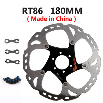 SHIMANO XT féktárcsa SM RT86 Rotor Ice Point technológia féktárcsa 6 csavaros hegyikerékpár tárcsa SHIMANO RT86 160MM 180MM 203MM
