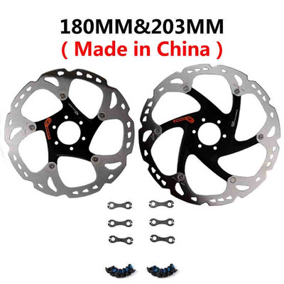 SHIMANO XT féktárcsa SM RT86 Rotor Ice Point technológia féktárcsa 6 csavaros hegyikerékpár tárcsa SHIMANO RT86 160MM 180MM 203MM