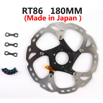 SHIMANO XT féktárcsa SM RT86 Rotor Ice Point technológia féktárcsa 6 csavaros hegyikerékpár tárcsa SHIMANO RT86 160MM 180MM 203MM
