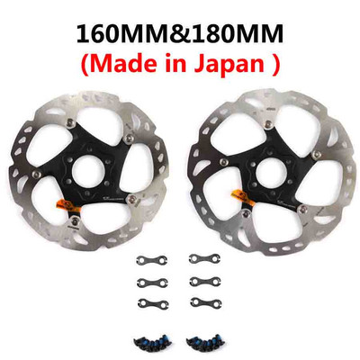 SHIMANO XT féktárcsa SM RT86 Rotor Ice Point technológia féktárcsa 6 csavaros hegyikerékpár tárcsa SHIMANO RT86 160MM 180MM 203MM