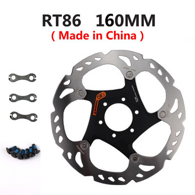 SHIMANO XT féktárcsa SM RT86 Rotor Ice Point technológia féktárcsa 6 csavaros hegyikerékpár tárcsa SHIMANO RT86 160MM 180MM 203MM
