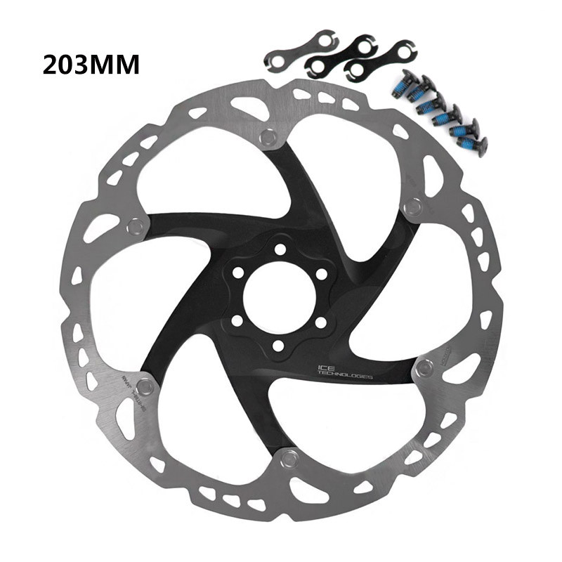 SHIMANO XT féktárcsa SM RT86 Rotor Ice Point technológia féktárcsa 6 csavaros hegyikerékpár tárcsa SHIMANO RT86 160MM 180MM 203MM