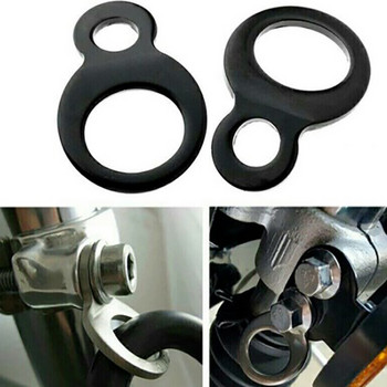 1X пръстени за ремък за завързване за мотоциклет Dirt Bike ATV UTV Прикрепете закопчалки Пръстен за ремък за завързване от неръждаема стомана Аксесоар за автомобилни части