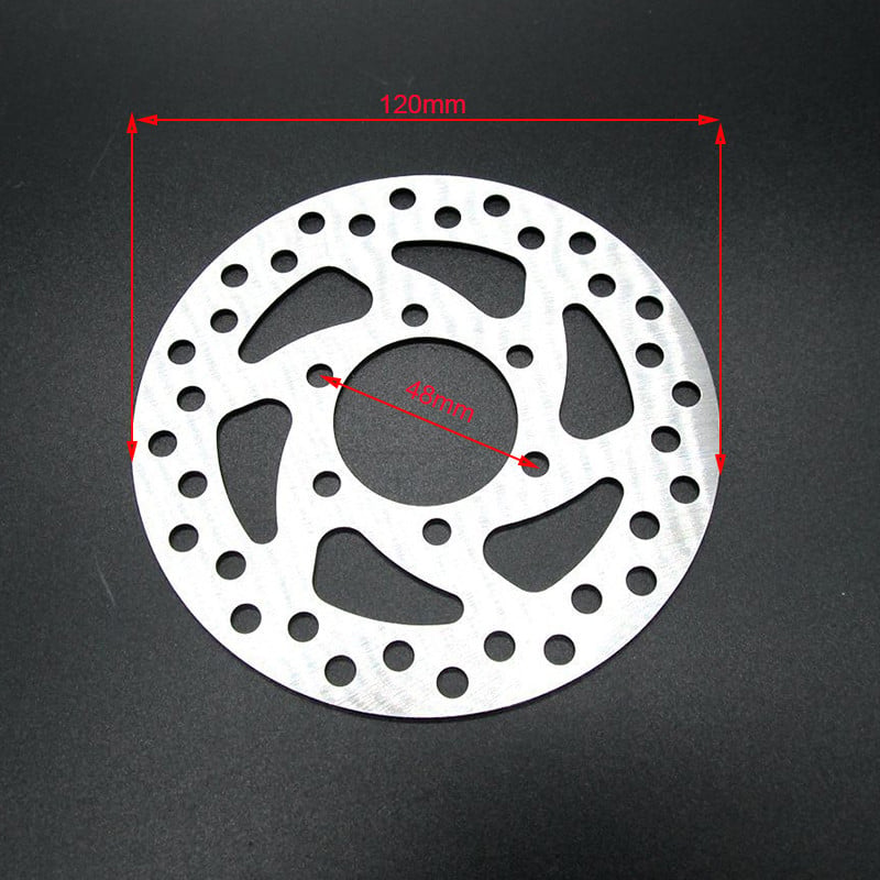 1db kültéri kerékpáros tárcsafék rotor 120/140mm 44mm 48mm zsebes Dirt Bike elektromos robogó Mountain Bike számára