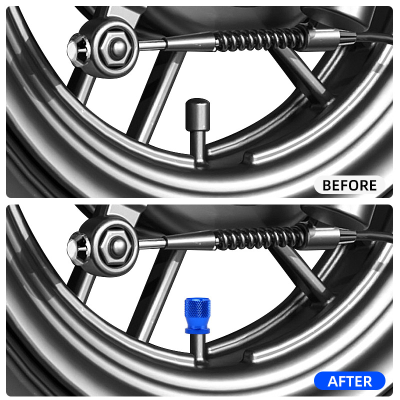 Cu logo Roți din aluminiu Capace supapelor anvelopei Capace etanșe pentru TRIUMPH SPEED FOUR 600 Speed Triple R RS S TWIN SPEEDMASTER