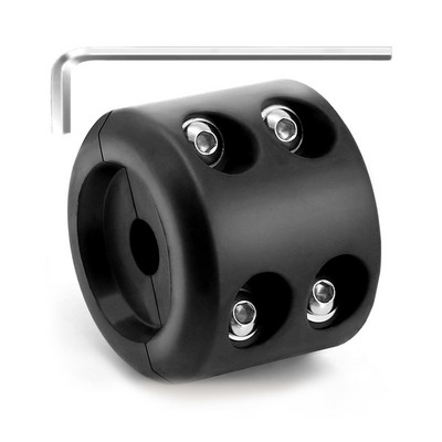 Opritor de cârlig pentru cablu universal pentru troliu, din cauciuc, montare rezistentă la apă, economizor de linie de frânghie pentru vehiculul ATV UTV cu piese de protecție pentru cheie hexagonală