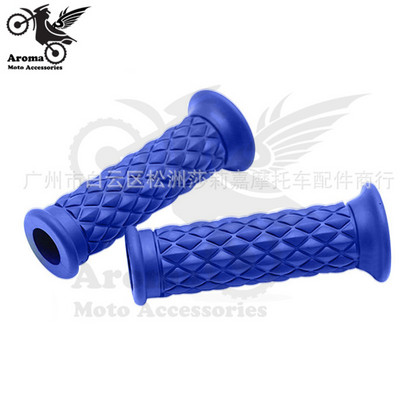 16 culori disponibile maro roșu negru fierbinte retro cafe racer piese 22 MM 25 MM mâner de cauciuc pentru motociclete pentru honda suzuki yamaha harley softail sportster prince cruise ghidon moto mâner de motocicletă