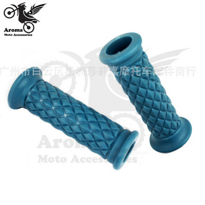 16 culori disponibile maro roșu negru fierbinte retro cafe racer piese 22 MM 25 MM mâner de cauciuc pentru motociclete pentru honda suzuki yamaha harley softail sportster prince cruise ghidon moto mâner de motocicletă