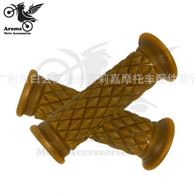 16 culori disponibile maro roșu negru fierbinte retro cafe racer piese 22 MM 25 MM mâner de cauciuc pentru motociclete pentru honda suzuki yamaha harley softail sportster prince cruise ghidon moto mâner de motocicletă