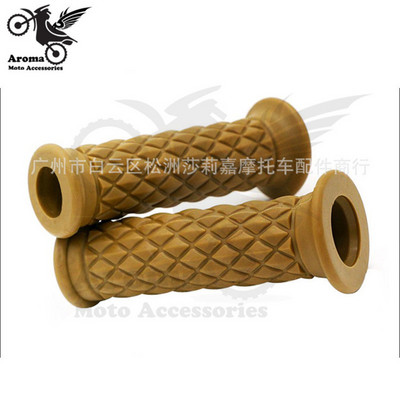 16 culori disponibile maro roșu negru fierbinte retro cafe racer piese 22 MM 25 MM mâner de cauciuc pentru motociclete pentru honda suzuki yamaha harley softail sportster prince cruise ghidon moto mâner de motocicletă