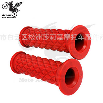 16 culori disponibile maro roșu negru fierbinte retro cafe racer piese 22 MM 25 MM mâner de cauciuc pentru motociclete pentru honda suzuki yamaha harley softail sportster prince cruise ghidon moto mâner de motocicletă