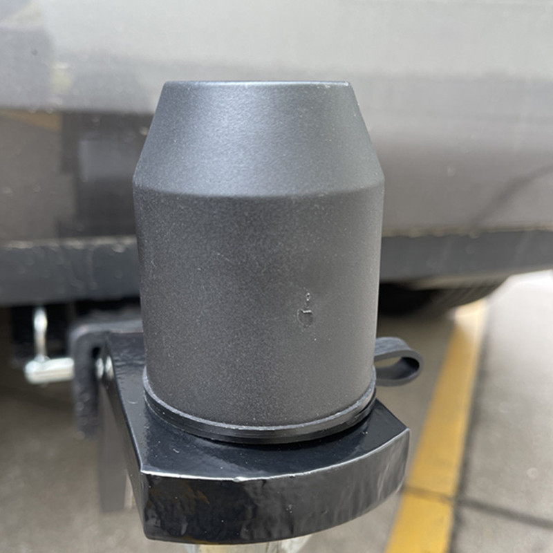 Univerzálny 50mm kryt gule na ťažné zariadenie, čierny ochranný kryt na ťažné zariadenie, PVC autodoplnky