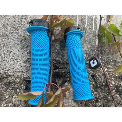 ODI Mtb Grips Mânere din silicon pentru ghidon de bicicletă Inel de blocare Mâner pentru bicicletă de munte Anti-vibrații Anti-alunecare Mâner pentru bicicletă Piesă de bicicletă
