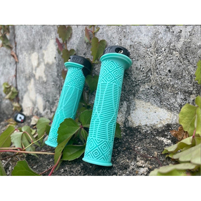ODI Mtb Grips Mânere din silicon pentru ghidon de bicicletă Inel de blocare Mâner pentru bicicletă de munte Anti-vibrații Anti-alunecare Mâner pentru bicicletă Piesă de bicicletă