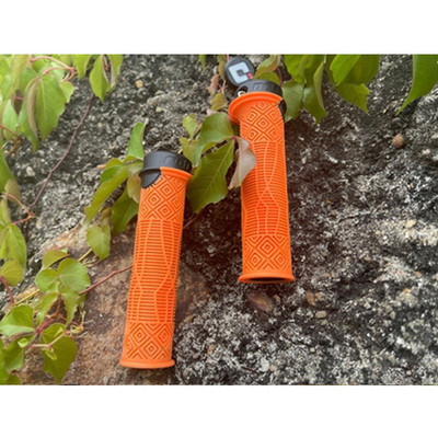 ODI Mtb Grips Mânere din silicon pentru ghidon de bicicletă Inel de blocare Mâner pentru bicicletă de munte Anti-vibrații Anti-alunecare Mâner pentru bicicletă Piesă de bicicletă