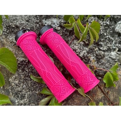 ODI Mtb Grips Mânere din silicon pentru ghidon de bicicletă Inel de blocare Mâner pentru bicicletă de munte Anti-vibrații Anti-alunecare Mâner pentru bicicletă Piesă de bicicletă