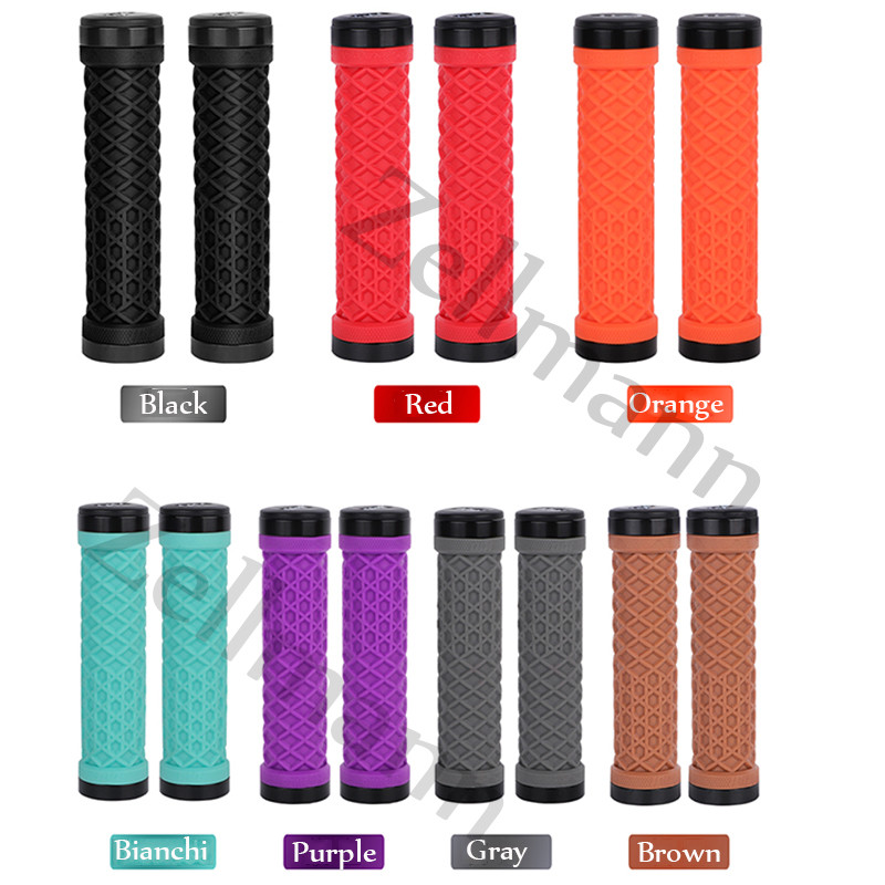 ODI Mtb Grips Mânere din silicon pentru ghidon de bicicletă Inel de blocare Mâner pentru bicicletă de munte Anti-vibrații Anti-alunecare Mâner pentru bicicletă Piesă de bicicletă
