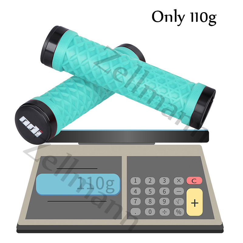 ODI Mtb Grips Mânere din silicon pentru ghidon de bicicletă Inel de blocare Mâner pentru bicicletă de munte Anti-vibrații Anti-alunecare Mâner pentru bicicletă Piesă de bicicletă