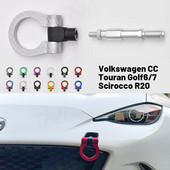Za Volkwagen VW CC Touran Golf 6/7 Scirocco R20 Dizajn automobila Kuka za prikolicu Auto Stražnja prednja prikolica Kuka za vuču trkaćeg vozila