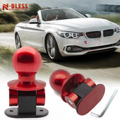 Noi cârlige universale pentru remorcă auto autocolante Decorare mașină spate față remorcă inel de curse cârlig de remorcare pentru vehicule cu chei