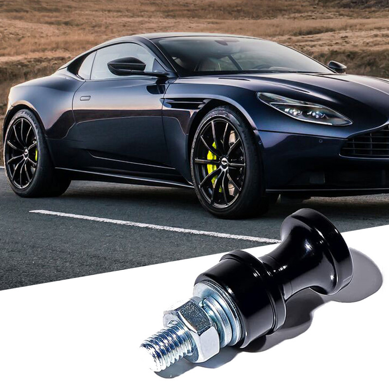 Accesorii pentru mașină Suport cârlig pentru frânghie pentru troliu din argint Suport din oțel pentru cârlig de troliu cu jumătăți de legătură 3/8 1/2 șuruburi 10" Cablan Hawse