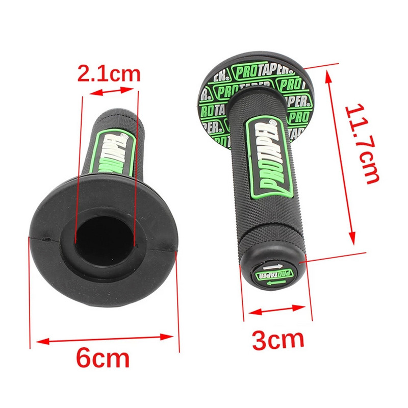 Käepideme käepide Mootorratta juhtraua käepide Protaper Dirt Pit Bike Motocross 7/8" kummist geelkäepidemed piduri käepidemed 10 värvi