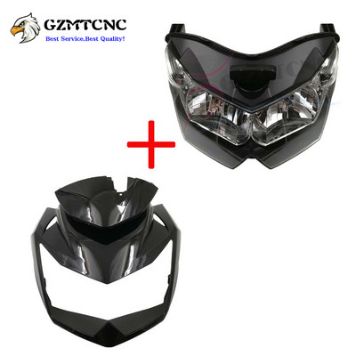 Za Kawasaki ZR750L Z750 2007-2012 prednja svjetla Svjetlo prednjih svjetala 07-12 Z 750 Prednje svjetlo Dodaci za motocikle