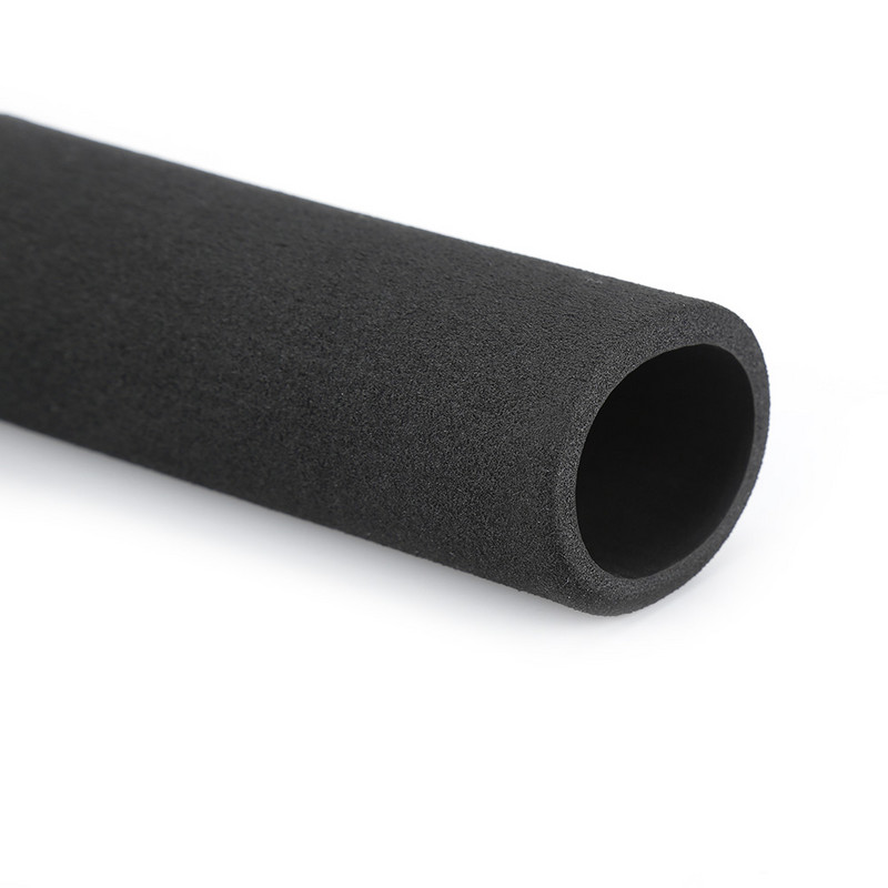 1/2 poros storesnės motociklo rankenos rankenos dangtelio putos, neslystančios vibracijos vairo rankenos dangtis, motociklų priedų dalys