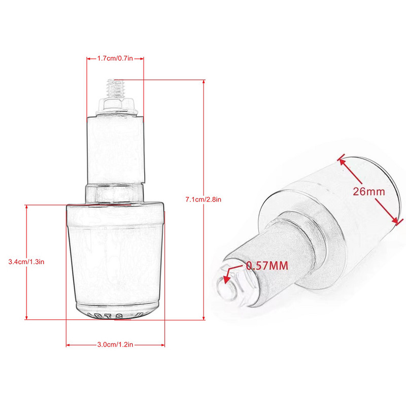 7/8 "22 MM mânere universale pentru ghidon pentru motocicletă, mufă de capăt pentru SUZUKI GSF 250 600 600S 650 650S 650N 1200 1250 Bandit