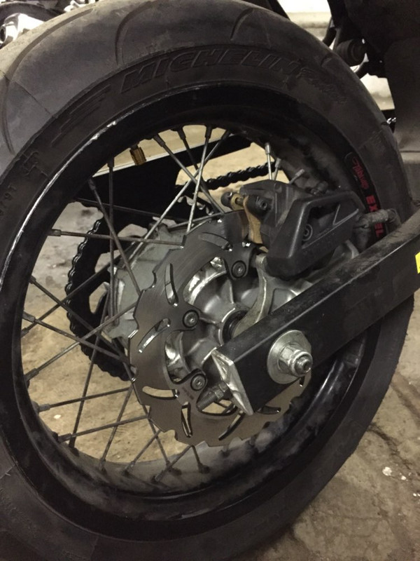 BIKINGBOY Disc frana spate Rotor Disc TDM 850 91-01 TDM 900 02-14 XT660R XT660X 04-16 05 XT660Z Tenere 08 09 10 11 12 13 14 15 16