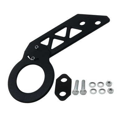 Accesorii pentru vehicule Vms Cârlige de remorcare din spate de curse pentru mașină din aluminiu, inel de remorcă pliabil, reglabil, 6 culori pentru majoritatea Honda Acura