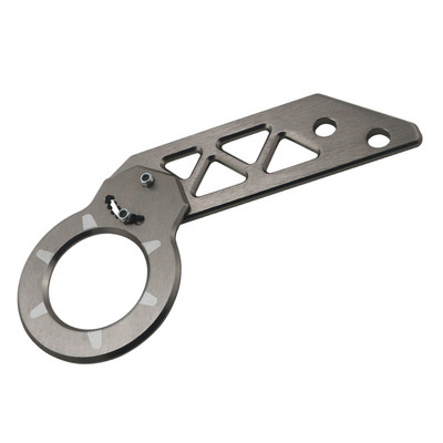 Accesorii pentru vehicule Vms Cârlige de remorcare din spate de curse pentru mașină din aluminiu, inel de remorcă pliabil, reglabil, 6 culori pentru majoritatea Honda Acura