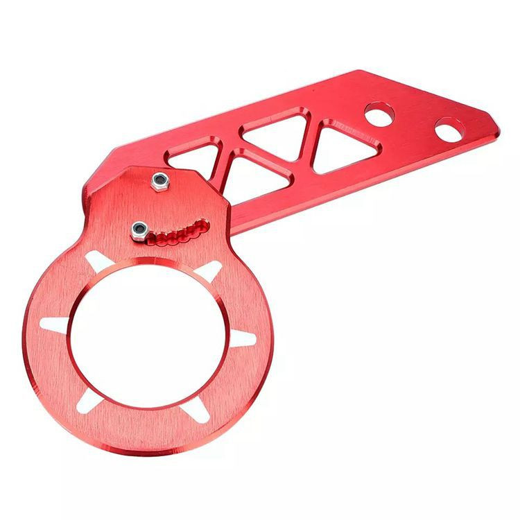 Accesorii pentru vehicule Vms Cârlige de remorcare din spate de curse pentru mașină din aluminiu, inel de remorcă pliabil, reglabil, 6 culori pentru majoritatea Honda Acura