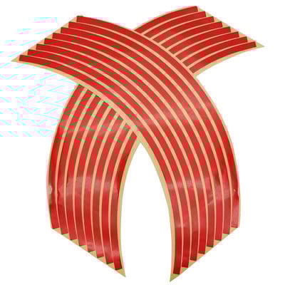 Autocolante pentru roți de motocicletă, autocolante pentru jante, autocolante pentru jante de oțel, autocolante modificate pentru butucul roții, autocolante reflectorizante pentru anvelope de 18 inchi