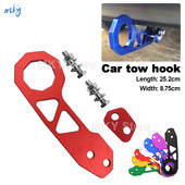 Cârlig universal de remorcare JDM Racing spate de înaltă calitate Cârlig de remorcare din aliaj de aluminiu Piese de modificare a mașinii, inclusiv accesorii