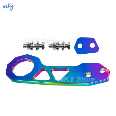 Cârlig universal de remorcare JDM Racing spate de înaltă calitate Cârlig de remorcare din aliaj de aluminiu Piese de modificare a mașinii, inclusiv accesorii