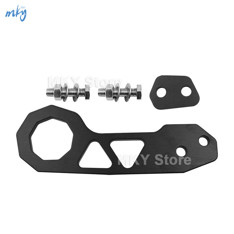 Cârlig universal de remorcare JDM Racing spate de înaltă calitate Cârlig de remorcare din aliaj de aluminiu Piese de modificare a mașinii, inclusiv accesorii