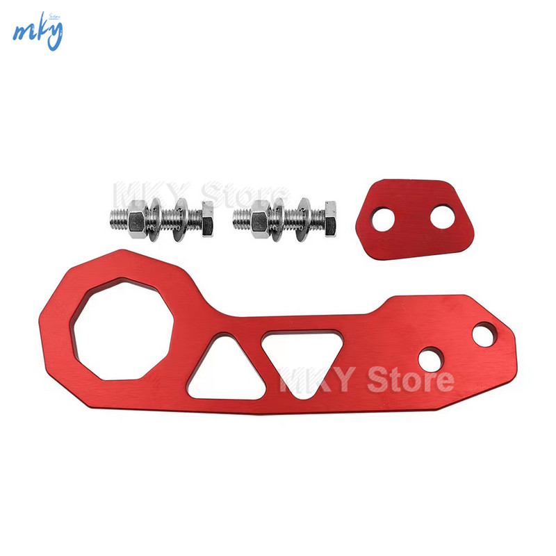 Cârlig universal de remorcare JDM Racing spate de înaltă calitate Cârlig de remorcare din aliaj de aluminiu Piese de modificare a mașinii, inclusiv accesorii
