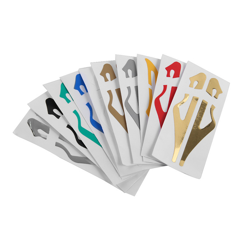 1 rolă Multicolor Striping Pin Stripe Steamline Linie dublă Bandă autocolante pentru caroserie Autocolant din vinil Instrumente de stil pentru decorarea mașinii