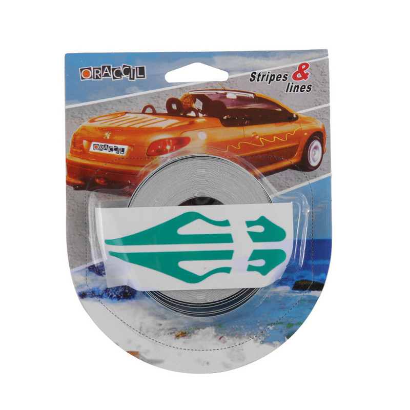 1 rolă Multicolor Striping Pin Stripe Steamline Linie dublă Bandă autocolante pentru caroserie Autocolant din vinil Instrumente de stil pentru decorarea mașinii