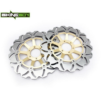 BIKINGBOY Μπροστινοί δίσκοι φρένων Rotors Disks For Honda CBR1100XX Super Blackbird 97 98 RVF 750 RR 1994 1995 1996 1997 1998 310mm Σετ